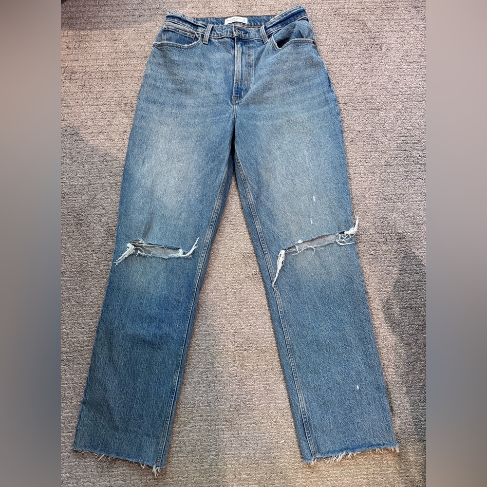 Abercrombie 90's High Rise Curve Love